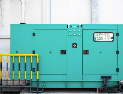 Generator rental equipment for backup and event power